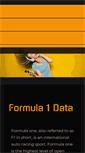 Mobile Screenshot of formula1data.com